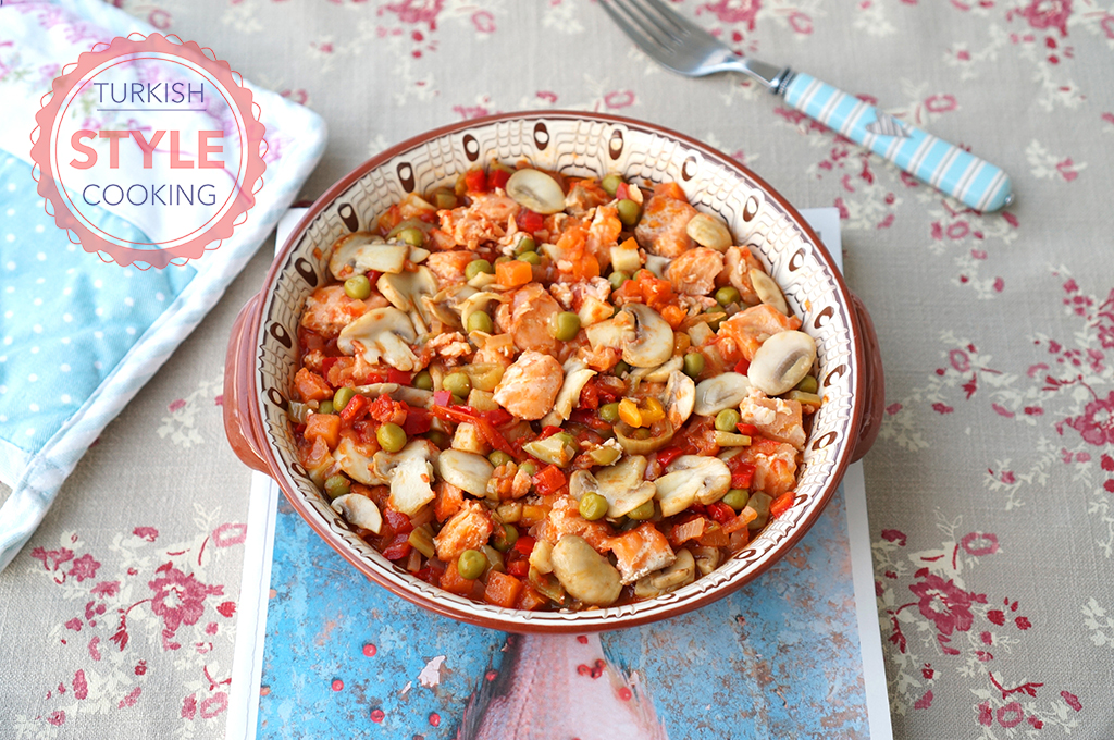 Baked Salmon Stew