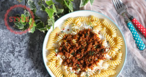 Minced Meat Sauce Pasta Recipe