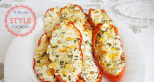 Cheese Stuffed Red Peppers Recipe