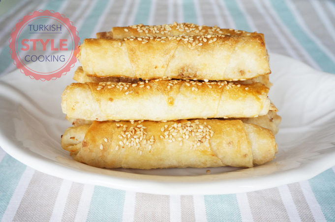 Frozen Cheese Borek Recipe - Turkish Style Cooking