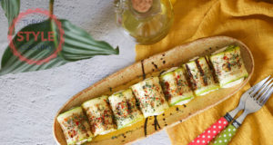 Zucchini Rolls With Cream Cheese