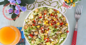 Chickpea Lettuce Salad Recipe