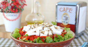 Lettuce Salad With Feta Cheese