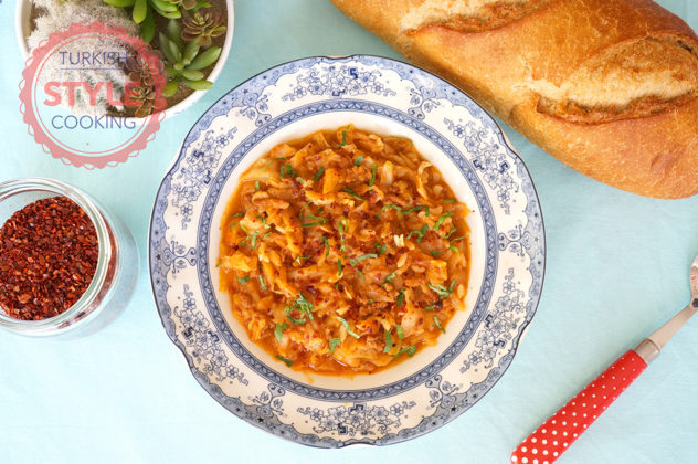 Ground Beef Kapuska (Cabbage Stew) Recipe - Turkish Style Cooking