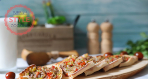 Turkish Ground Beef Pide (Flat Bread) Recipe