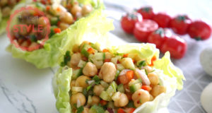 Chickpea Salad With Onions