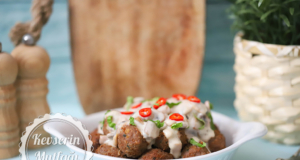 Kofte With Mushroom Sauce