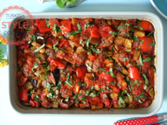 Baked Eggplant Stew With Kofte