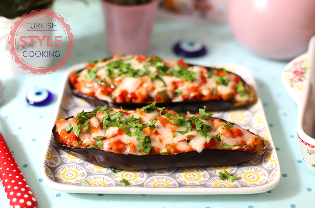 Baked Eggplant Boat Recipe Turkish Style Cooking,Learn To Crochet Granny Squares And Flower Motifs
