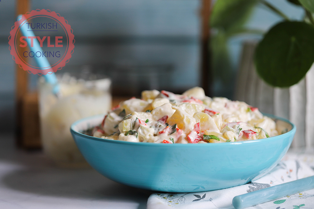 Mayonnaise Potato Salad Recipe Turkish Style Cooking