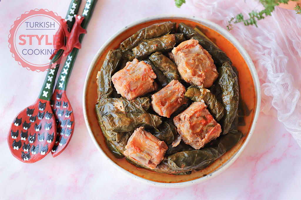Collard Beef Sarma Recipe Turkish Style Cooking