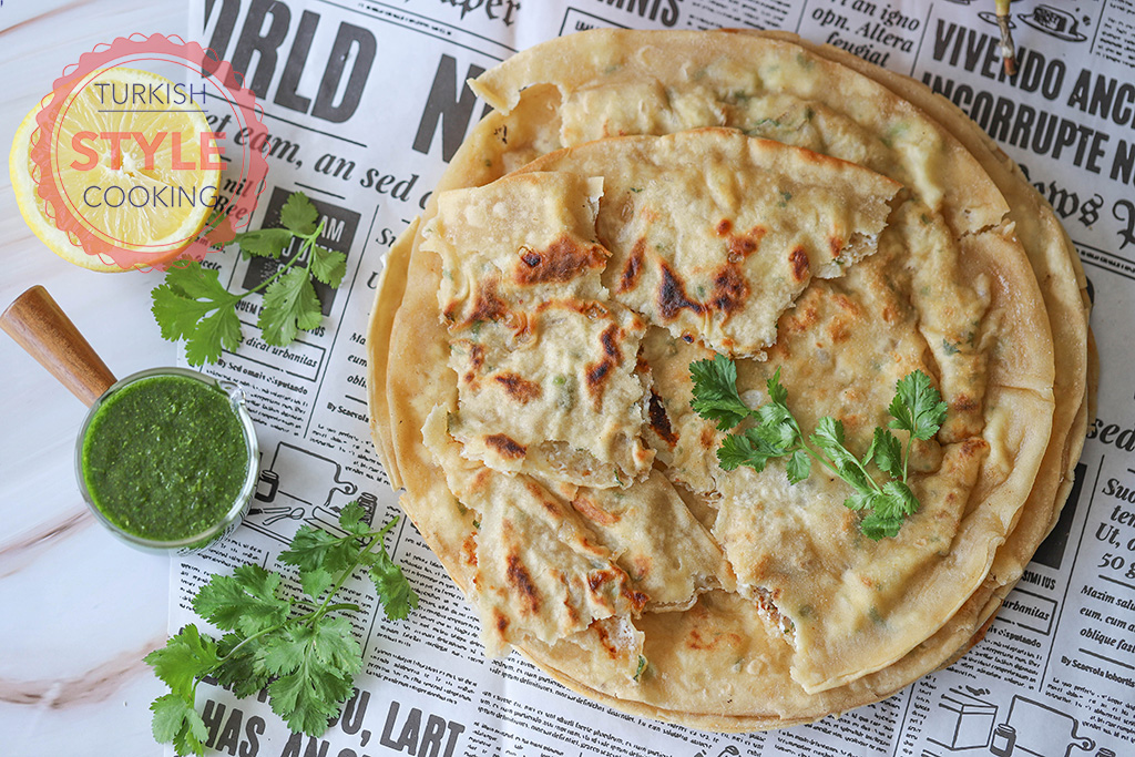 Paneer Paratha Recipe Turkish Style Cooking