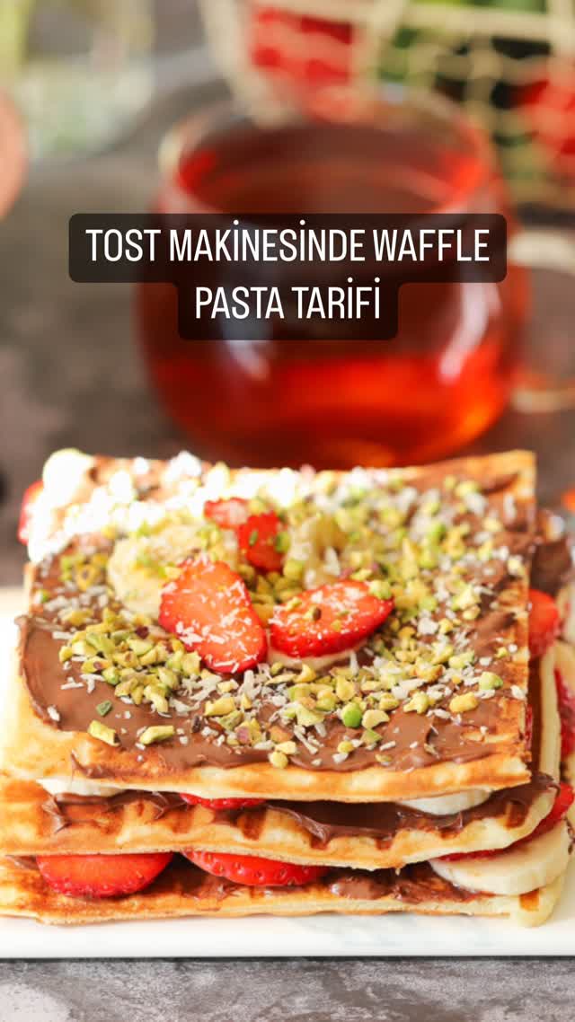 Panini Maker Waffle Cake Recipe